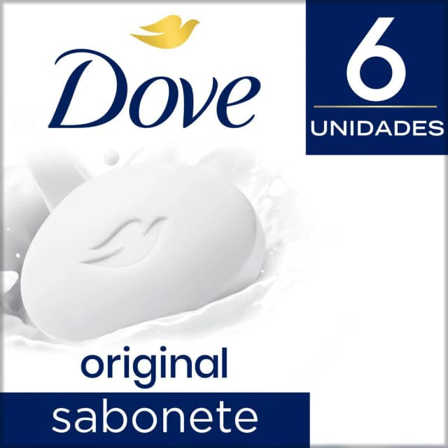 Embalagem do Kit Sabonete Original em Barra da marca Dove