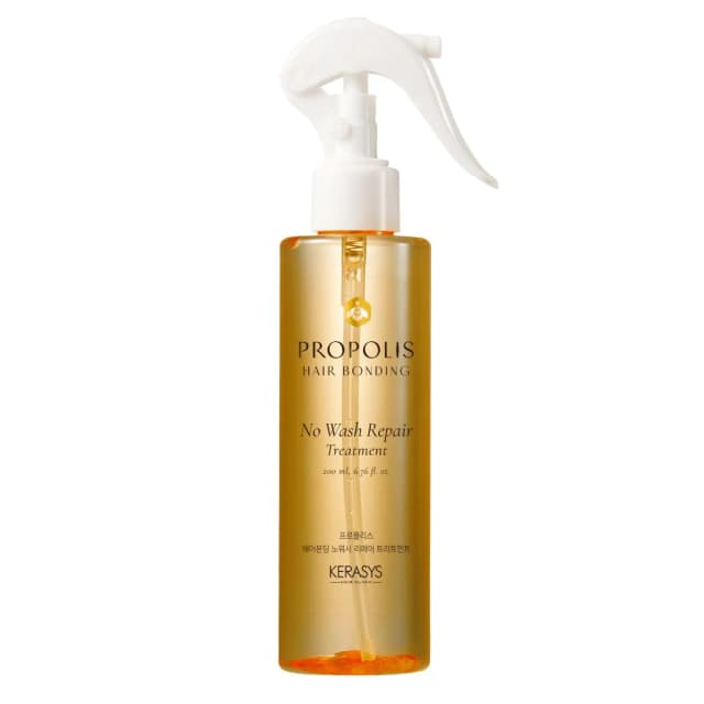 Embalagem do Tratamento Reparador Sem Enxágue Propolis Hair Bonding da marca Kerasys