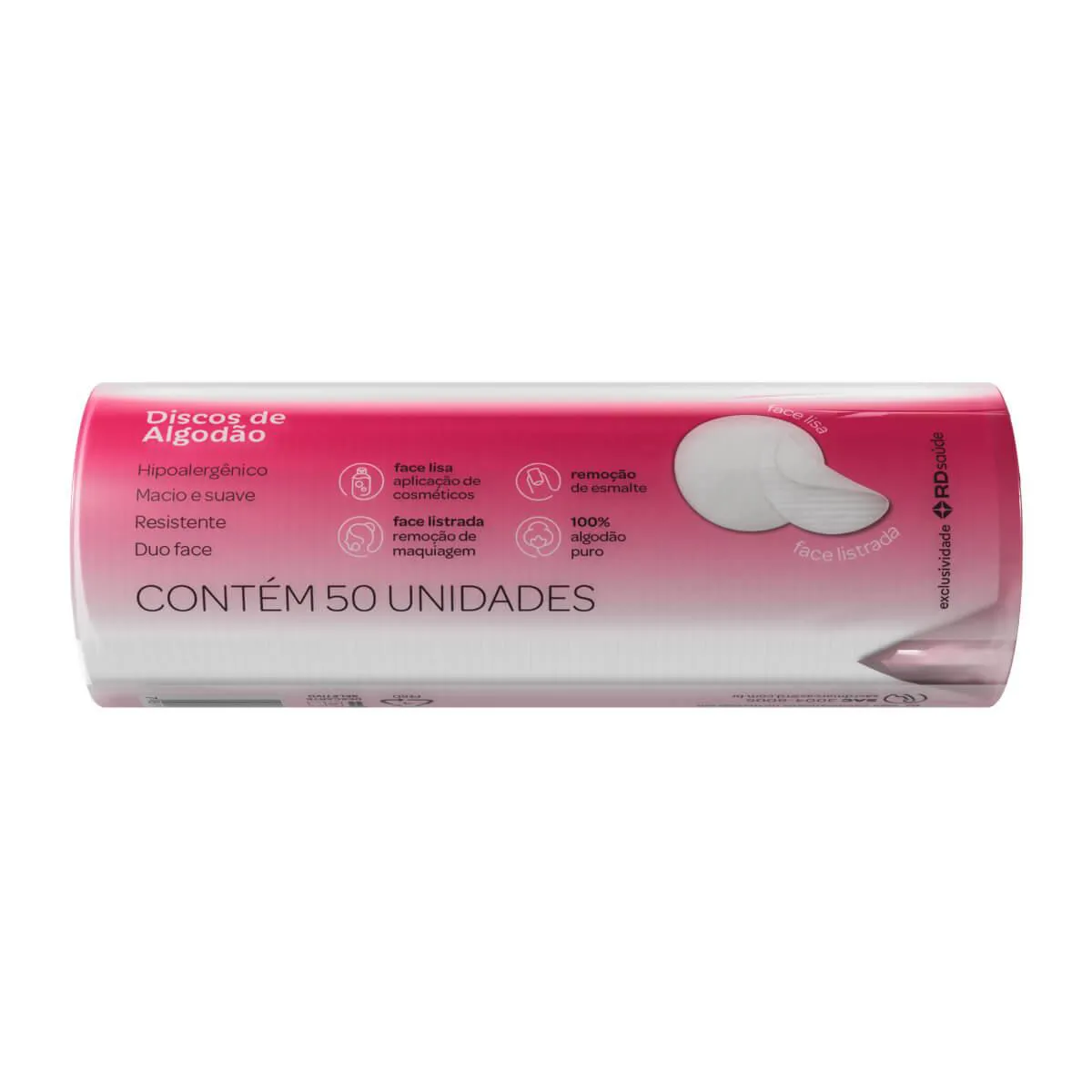Embalagem do Algodão Disco Beauty da marca Needs