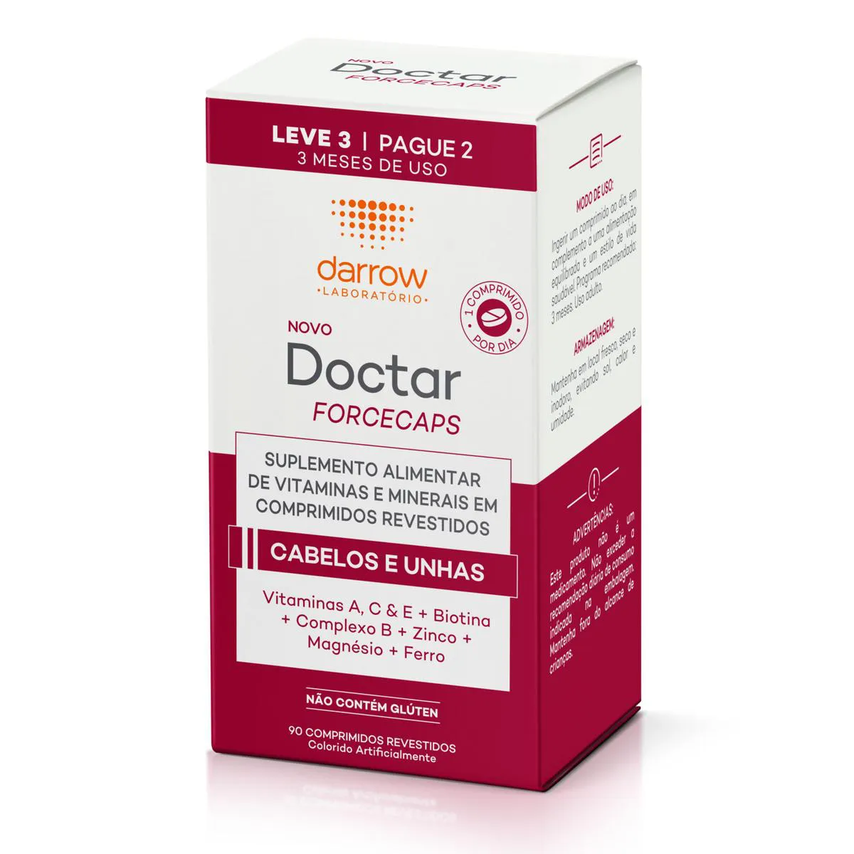 Embalagem do Forcecaps da marca Doctar