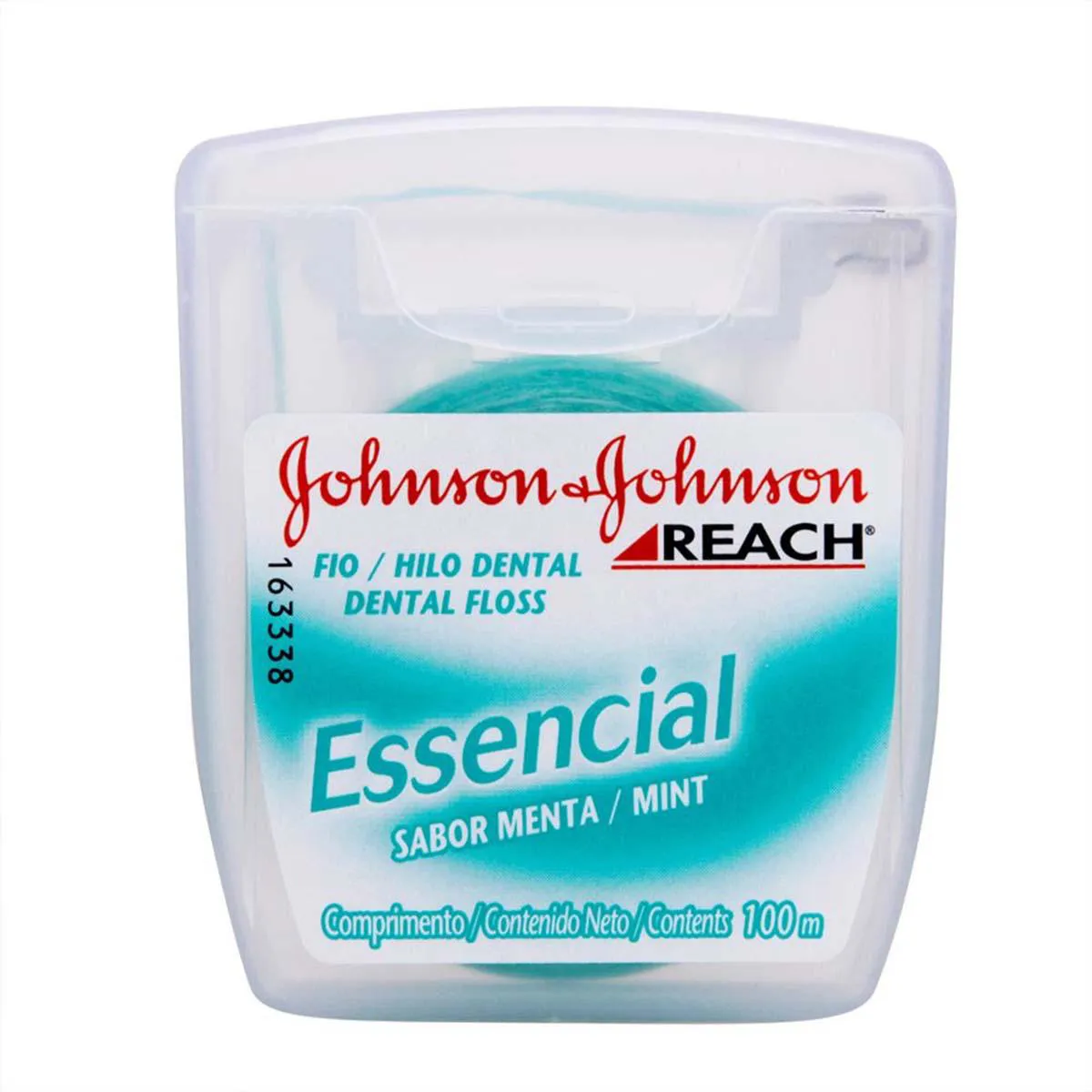 Embalagem do Fio Dental Reach Essencial Sabor Menta da marca Johnson & Johnson
