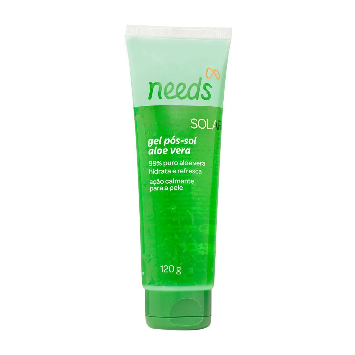 Embalagem do Gel Pós-Sol Needs Solar Aloe Vera