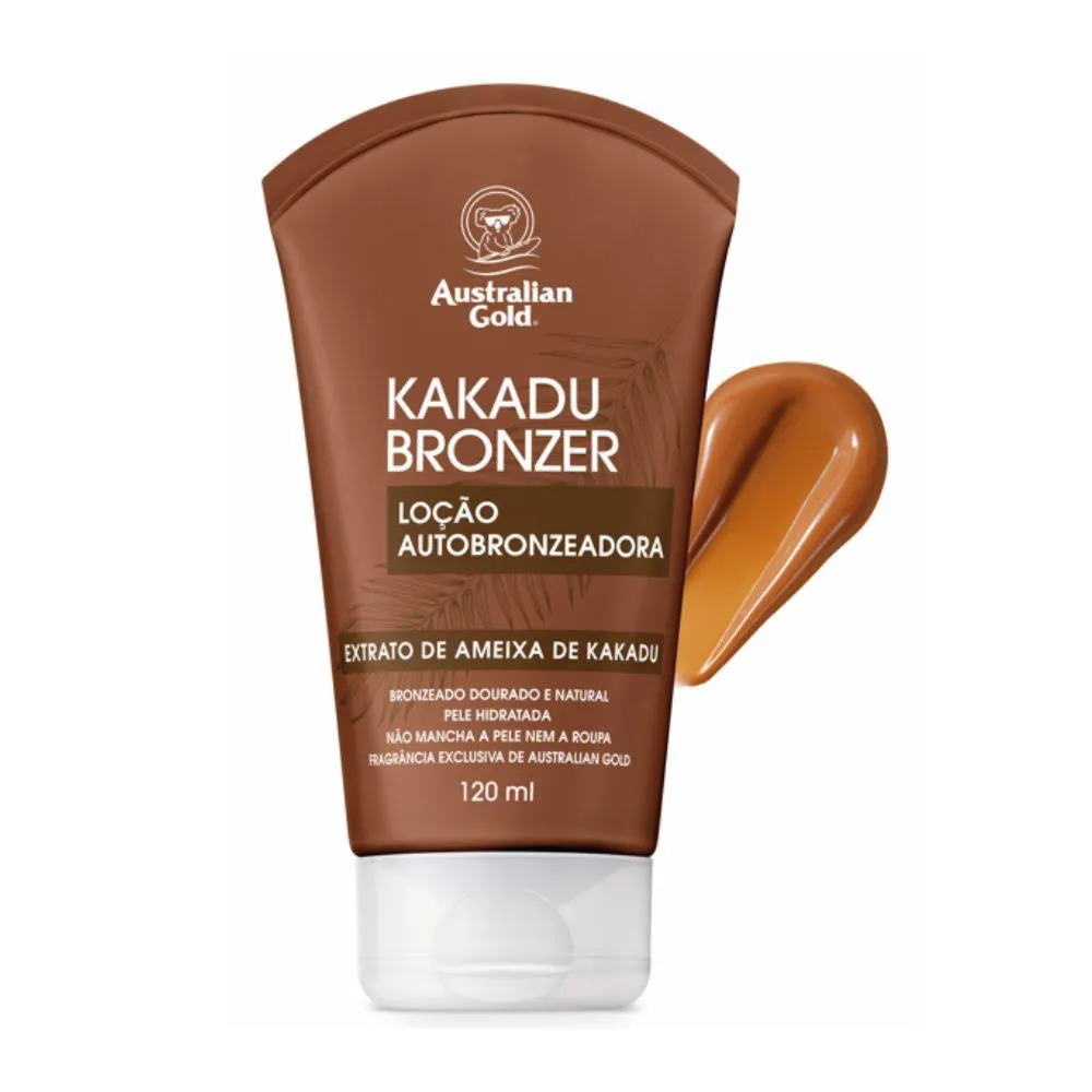Frasco da Loção Autobronzeadora Australian Gold Kakadu Bronzer